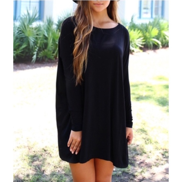 Couture Gypsy Dresses & Skirts - ❗️CLEARANCE❗️Black Loose Fit Tunic Dress  S M L XL