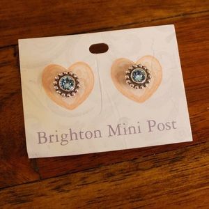 NEW BRIGHTON Blue Twinkle Mini Post Earrings
