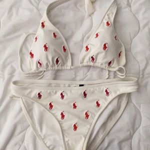 Polo Ralph Lauren White Bikini