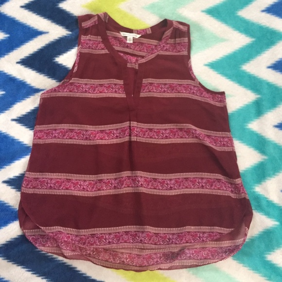 Sheer tank top