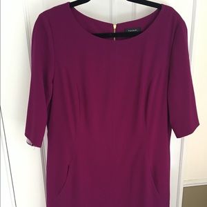 Tahari, beautiful jewel tone dress, size 16