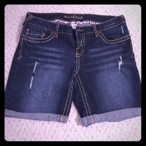 Maurice's jean shorts
