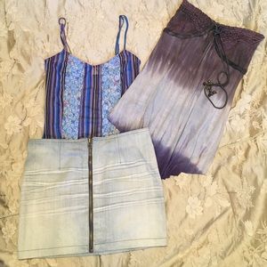 Juicy COUTURE Light Denim Skirt