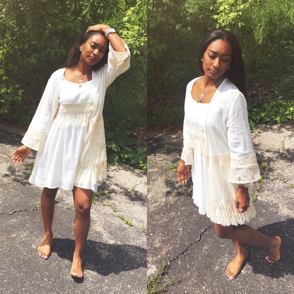 Bohemian Kimono & Dress BUNDLE
