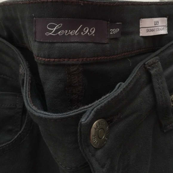 Level 99 Lily Skinny Straight 29P Grey King Street