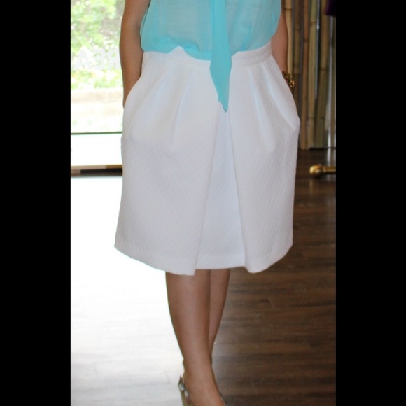 White skirt