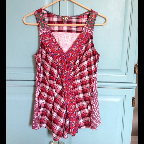 Anthropologie One September sleeveless shirt