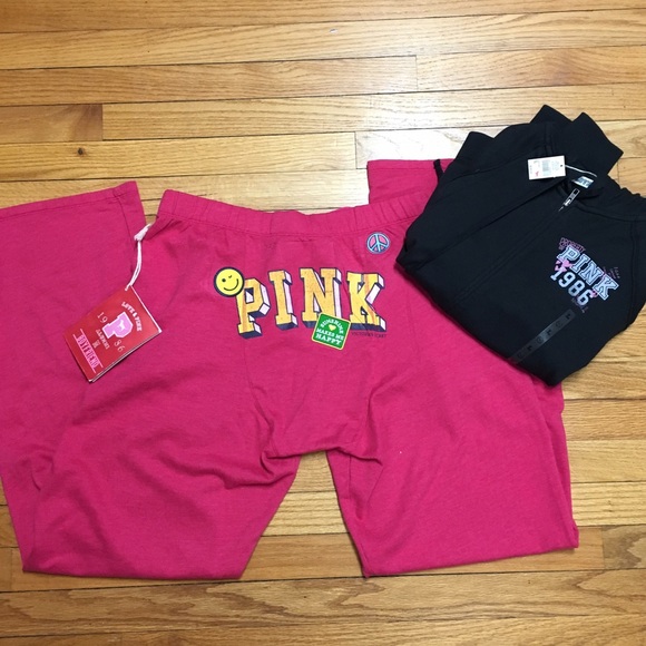 NWT PINK Victoria's Secret BoyfriendFit Sweatpants
