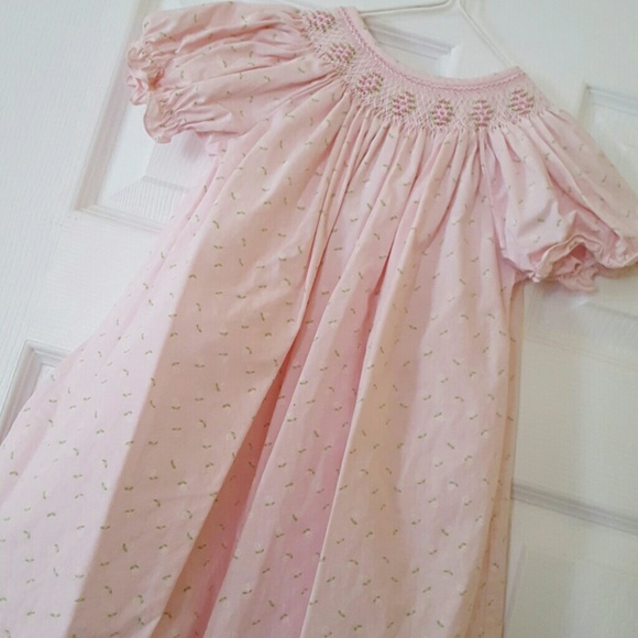 Pale Pink 24 mos smocked dress