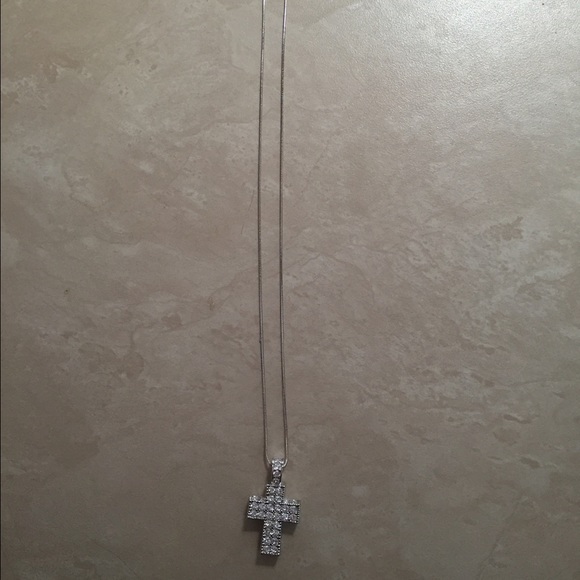 Swarovski Jewelry - Swarovski crystal cross necklace