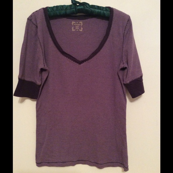 Old Navy Tops - Purple 3/4 sleeve ‼️ MOVING SALE ‼️
