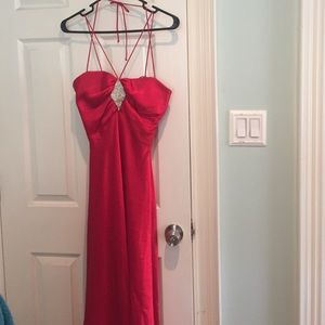 Red prom dress