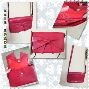 Kate Spade Red Bow Crossbody bag