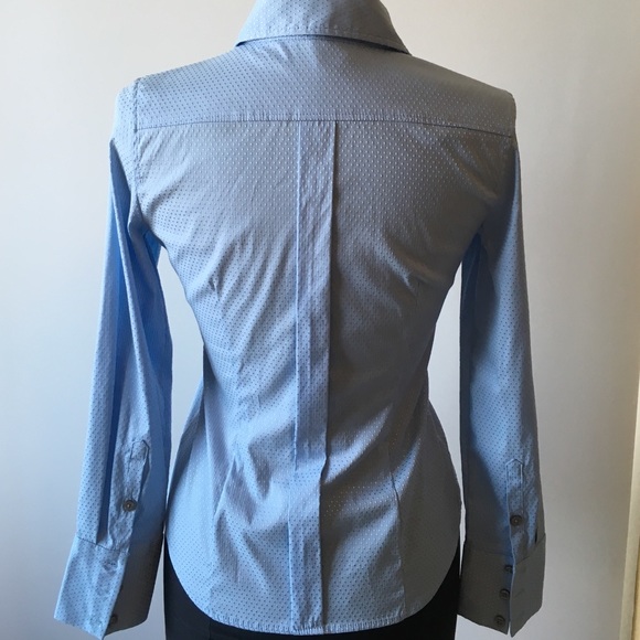 NWOT Express Button Down Dress Shirt - Picture 2 of 4