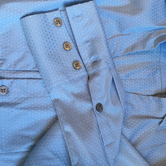 NWOT Express Button Down Dress Shirt - Picture 4 of 4