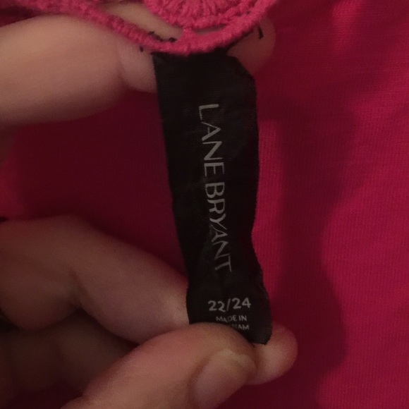 Lane Bryant Lace Back Top 22/24 - Picture 4 of 4