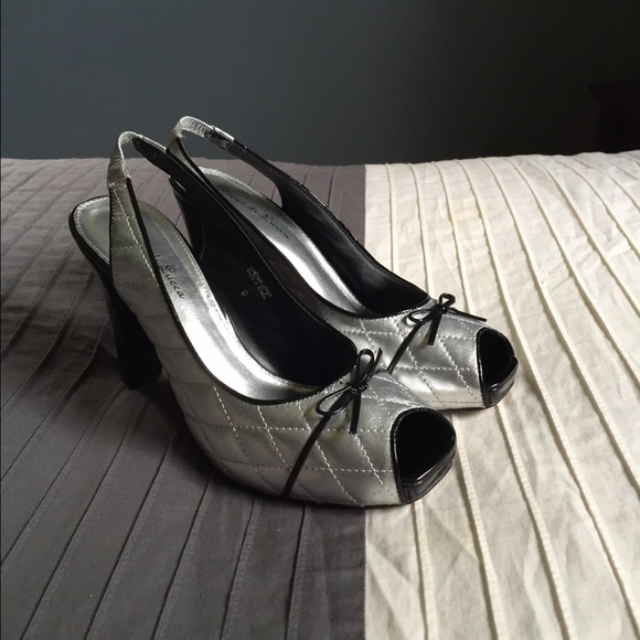 Fabulous silver heels