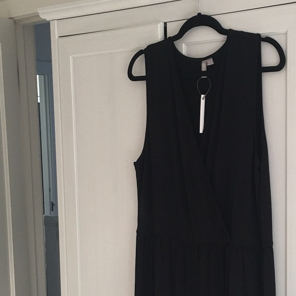 ASOS, jersey knit, jumpsuit, black, size 14