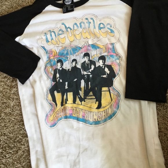 Beatles baseball shirt