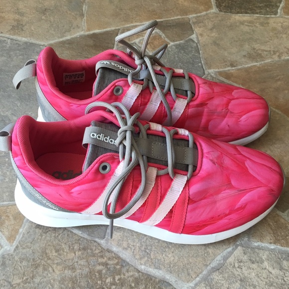 Adidas Feather Print Athletic Sneakers