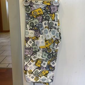 HTF Rare Unicorn Lularoe OS cassette tape leggings