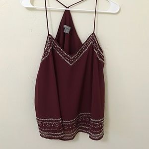 Dressy tank top