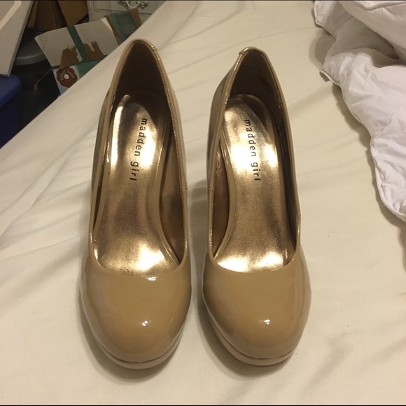 Madden girl nude patent leather pumps - Picture 3 of 4