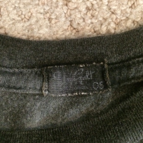 Brandy Melville Black TieDye shirt - Picture 2 of 3