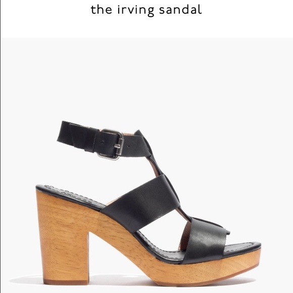 Madewell Irving sandal in black