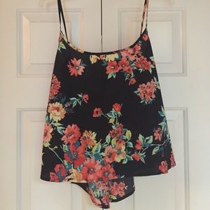 Floral crop top