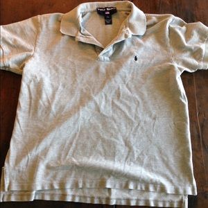 Light Grey boy's Polo by Ralph Lauren polo