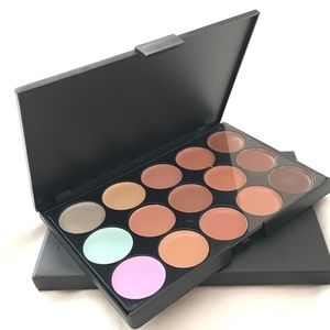 15 shade face and body contour palette