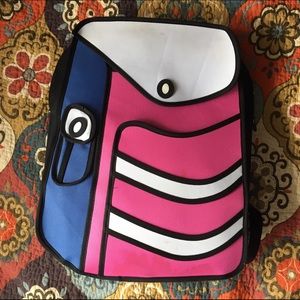 "3D" backpack