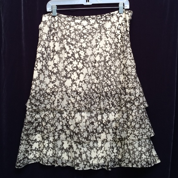 Ann Taylor silk skirt