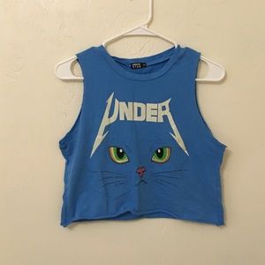 Cat crop top