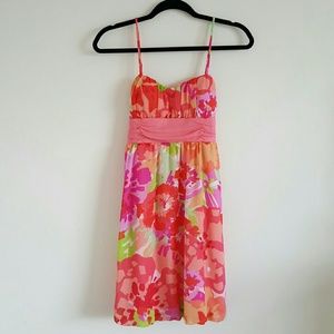 Floral summer spring dress