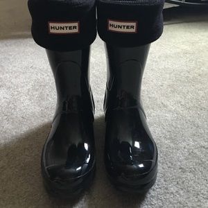 Women's Short Original Gloss Hunter Rainboots