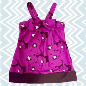 Kate spade floral tunic