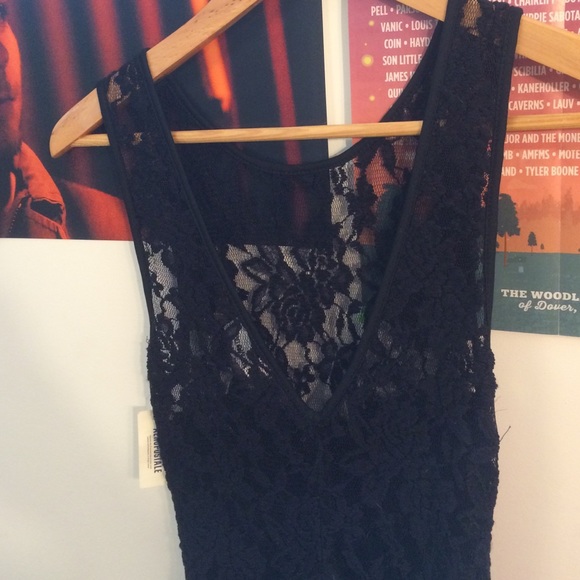 Casual Black lace skater dress - Picture 4 of 4