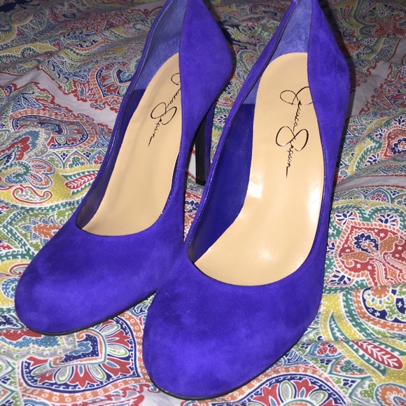 Jessica Simpson, Suede 4.5in Pumps, Size 8.5
