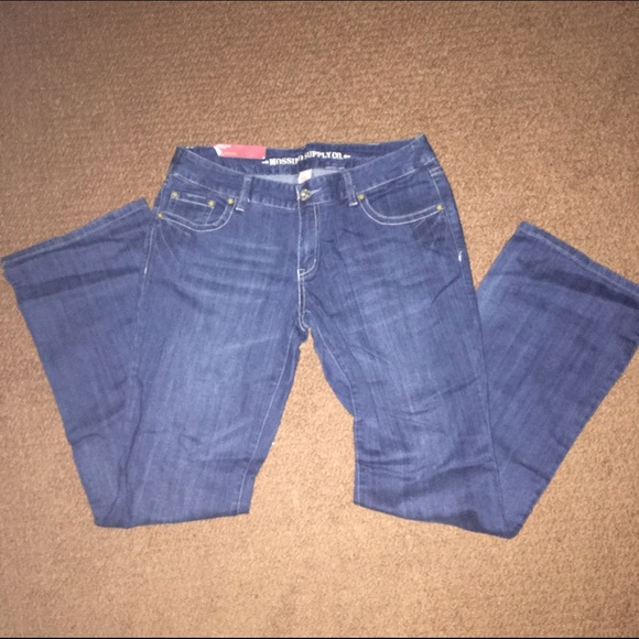 NWT Missimo lower rise boot cut jeans
