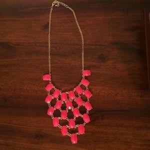 Pink bubble necklace