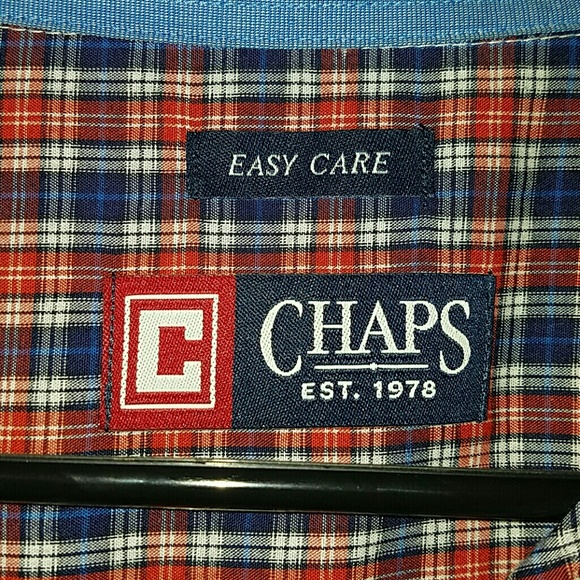 Chaps Mens' Plaid Shirt - Picture 3 of 4