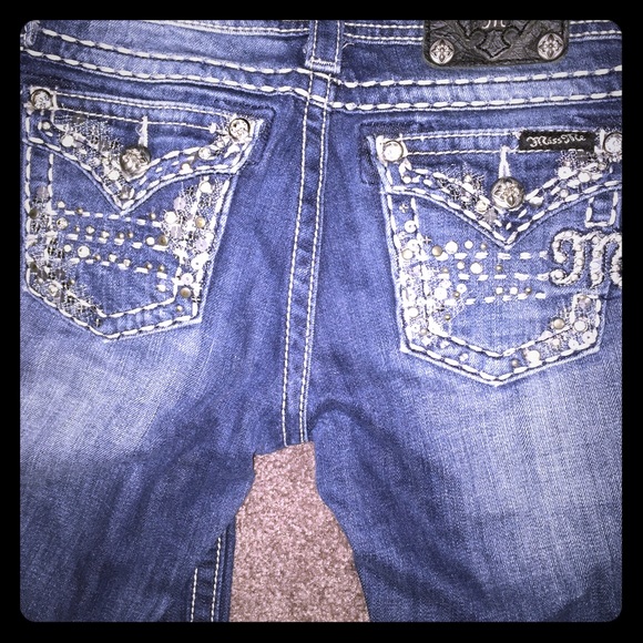Miss Me jeans size youth 14 boot cut