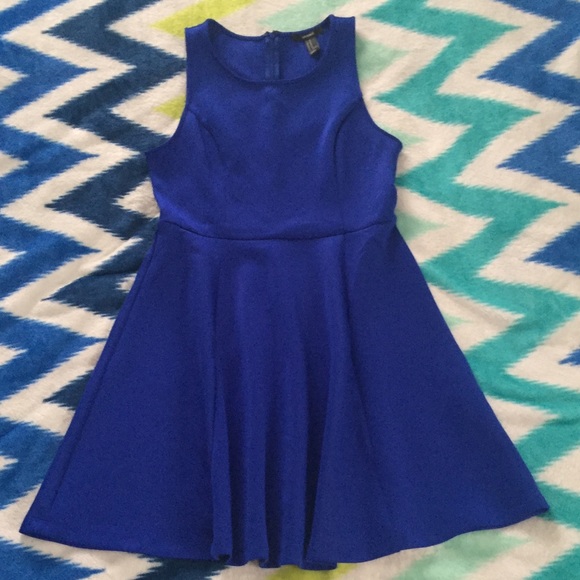 Forever 21 Blue Skater Dress