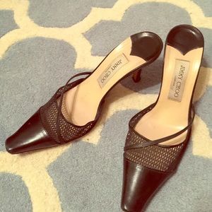 Jimmy Choo Shoes - Elegant and timeless Jimmy Choo mules.