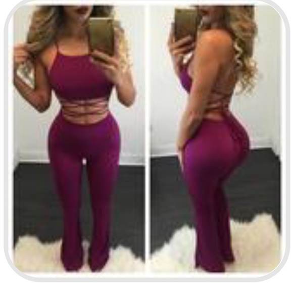 Brand New PURPLE Two Piece Set! - Picture 1 of 2