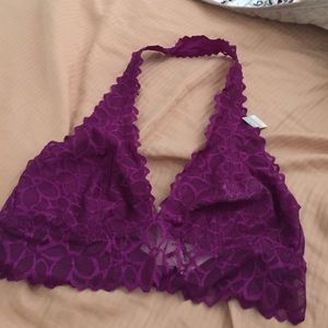 NWT halter lace bralette