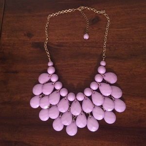 Light purple bubble necklace