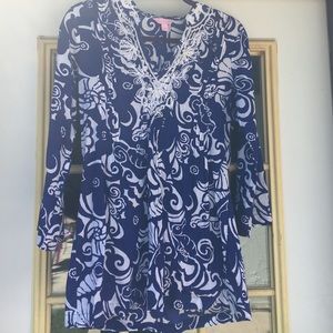 Small Lilly Pulitzer tunic